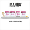 Dr.Rashel WHITE SKIN PACK OF 4 (SCRUB, GEL, CREAM & FACEPACK) - 1520 ML