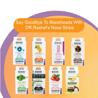 DR.Rashel Vitamin C Nose Strips with Witch Hazel Extracts 10 Strips & 10 Wipes - 35 gm