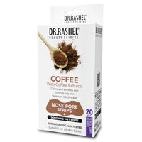 DR.Rashel Coffee Nose Pore Strips 10 Strips & 10 Wipes 35 gm