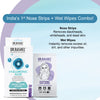 DR.Rashel Hyaluronic Acid Nose Pore Strips 10 Strips & 10 Wipes 35 gm
