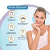 DR.Rashel Hyaluronic Acid Nose Pore Strips 10 Strips & 10 Wipes 35 gm