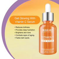 DR.Rashel Vitamin C Serum for Face | Pore Minimizing Face Serum for Anti Aging | Brightening Face Serum for Men and Women - 50ML