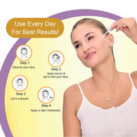 Dr.Rashel Gold Face Serum for Moisturizing & Glowing Skin 30 ML