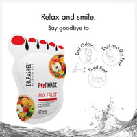Dr.Rashel Mix Fruit Peeling & Exfoliating Foot Mask for Cracked & Dry Feet 100 gm