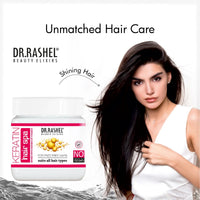 DR.RASHEL Keratin Hair Spa - 360ML | Strengthens & Repairs, Reduces Frizz, Adds Shine