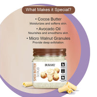 DR.Rashel Shea Butter Scrub - Deeply Nourishes, Softens Skin, Improves Elasticity, Moisturizes, Soothes Dry Skin