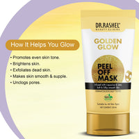 DR.Rashel Golden Glow Peel Off Mask (120ML)