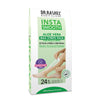 DR.RASHEL INSTA SMOOTH WAX STRIPS PACKS 24PCS - ALOE VERA, Gently removes hair, soothes skin, and moisturizes with Aloe Vera.