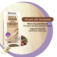 DR.RASHEL INSTA SMOOTH WAX STRIPS PACKS 24PCS - WHITE CHOCOLATE 50 gm