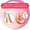 DR.RASHEL INSTA SMOOTH WAX STRIPS PACKS 24PCS - STRAWBERRY 50 gm