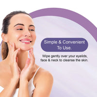 DR.RASHEL Lavender Face Wet Wipes pack of 2 25 gm
