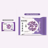 DR.RASHEL Lavender Face Wet Wipes pack of 2 25 gm