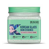 DR.RASHEL Korean Glass Skin Essence Scrub â€“ Exfoliating & Smoothing Formula for Glass-Like Skin (380ML)