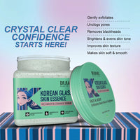 DR.RASHEL Korean Glass Skin Essence Scrub â€“ Exfoliating & Smoothing Formula for Glass-Like Skin (380ML)