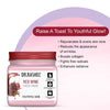DR.RASHEL Red Wine Face Pack | Brightening & Firming Pack for Glowing, Youthful Skin (380ML)