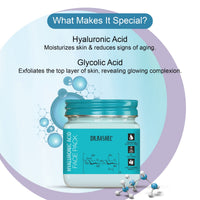 DR.RASHEL Hyaluronic Acid Face Pack – Deep Hydration & Fine Line Reduction Mask (380ML)