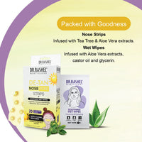 DR.RASHEL De-Tan Nose Strips – Instant Tan & Blackhead Removal Strips for Clear Skin (Pack of 20)