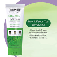 DR.RASHEL Neem Fresh Face Wash â€“ Purifying & Oil Control Cleanser for Clear Skin (100ML)