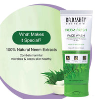 DR.RASHEL Neem Fresh Face Wash â€“ Purifying & Oil Control Cleanser for Clear Skin (100ML)