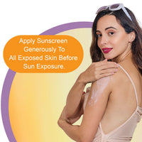 DR.RASHEL Vitamin C Sunscreen – SPF 50 High Protection Brightening Formula (50ML)