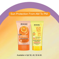 DR.RASHEL Vitamin C Sunscreen – SPF 50 High Protection Brightening Formula (50ML)