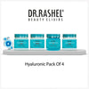 DR.RASHEL Hyaluronic Acid Skincare Combo – Intense Hydration & Plumping Care (Pack of 4)