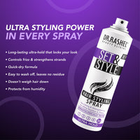 DR.RASHEL Beauty Elixirs Hair Setting Spray – Ultra Hold for Long-Lasting Styles (250ML)