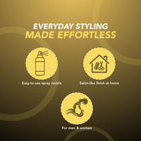 DR.RASHEL Beauty Elixirs Hair Setting Spray – Strong Hold & Frizz Control (100ML)