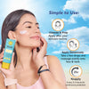 DR.RASHEL Serum Sunscreen SPF 40 with 1% Hyaluronic Acid | Lightweight Hydrating Sun Protection for Glowing Skin (30ML)
