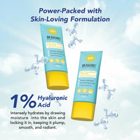 DR.RASHEL Serum Sunscreen SPF 60 with 1% Hyaluronic Acid | Ultra-Protective & Moisturizing Daily Sunscreen for All Skin Types (30ML)
