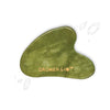 Dromen & Co Jade Gua Sha Natural Stone Face Massager (Green)