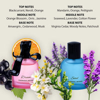 Fragrance & Beyond Combo of Dream and Seoul Eau De Parfum – Long-Lasting, Premium Unisex Fragrance Set for Daily Wear | Perfect Gift for Men & Women | 2 X 30 ml