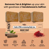 Ghar Soaps Magic Soap Sandal Wood And Saffron for DeTan and Glowing Brightening Skin