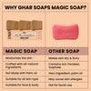 Ghar Soaps Magic Soap Sandal Wood And Saffron for DeTan and Glowing Brightening Skin