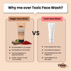 Ghar Soaps Magic De-Tan Face wash I With Sandalwood ,Saffron & Glutathione