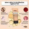 Ghar Soaps Magic De-Tan Face wash I With Sandalwood ,Saffron & Glutathione
