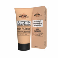 Ghar Soaps Magic De-Tan Face wash I With Sandalwood ,Saffron & Glutathione