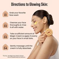 Ghar Soaps Magic Cream With Saffron & Niacinamide For Men & Women 50G