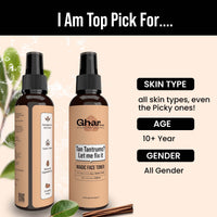 Ghar Soaps Magic Face Toner(Sandalwood & Saffron) 100 ml