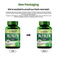 Vlado's Himalayan Organics Alfalfa, Calcium Citrate Malate 1200mg with Vitamin D, K2 (MK7), B12, Zinc & Magnesium - 120 Veg Tablets
