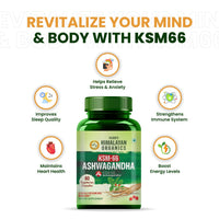 Vlado's Himalayan Organics KSM - 66 Ashwagandha 1000Mg I KSM-66 I Boost Energy, Strength, Stamina