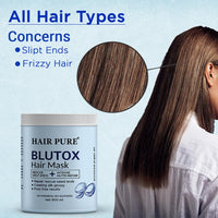 Hair Pure Blutox Hair Mask Reduces Split Ends & Intense Nutri-Repair - 900ml