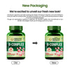 Vlado's Himalayan Organics Vitamin B Complex with 100% RDA B1, B2, B3, B5, B6, B7, B9 & B12