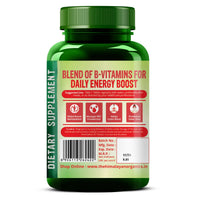 Vlado's Himalayan Organics Vitamin B Complex with 100% RDA B1, B2, B3, B5, B6, B7, B9 & B12