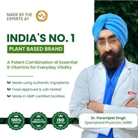 Vlado's Himalayan Organics Vitamin B Complex with 100% RDA B1, B2, B3, B5, B6, B7, B9 & B12