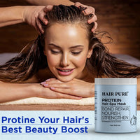 Hair Pure Protein Hair Spa For Bond Repair & Nourish Damaged & Color-Treated Hair- 900 ml