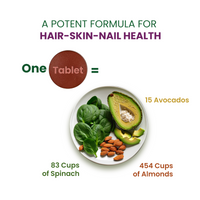 Vlado's Himalayan Organics Biotin 10,000Mcg for Hair Growth- 120 tablets