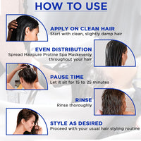 Hair Pure Protein Hair Spa For Bond Repair & Nourish Damaged & Color-Treated Hair- 900 ml