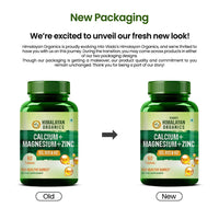 Vlado's Himalayan Organics Calcium Magnesium Zinc Vitamin D3 & B12