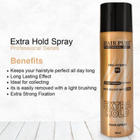 Hair Pure Pro-Vitamin B5 Conditioning Formula Extra Hold Hair Spray - 250 ml